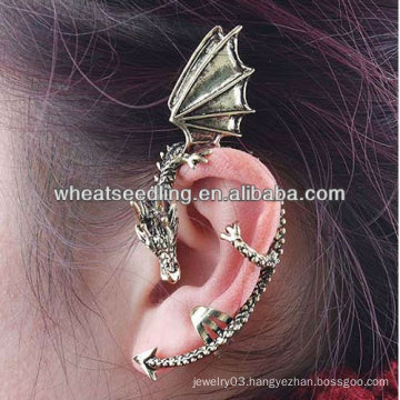 Fashion Ear Cuff Earrings Dragon Ear Clip Jewelry EC03